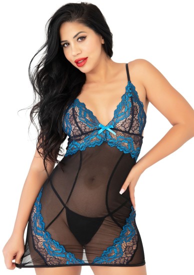 Květinové krajkové šaty s tanga s volným klínem