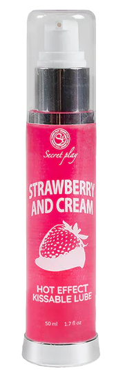Secret Play STRAWBERRY & CREAM HOT EFFECT KISSABLE LUBRICANT