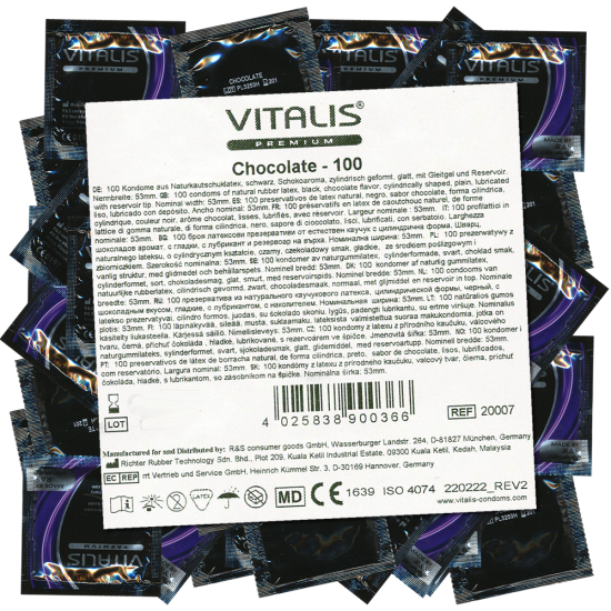 Vitalis Premium Bulk-Pack: Chocolate/Black
