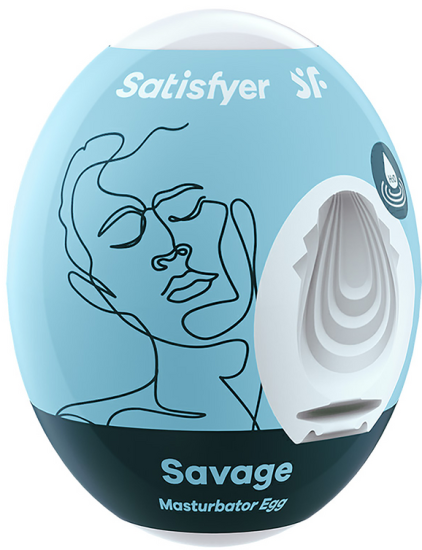 Savage - Masturbátor Vajíčko - Světle Modrá