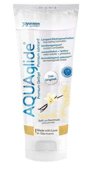 Aqua glide vanilka 100ml
