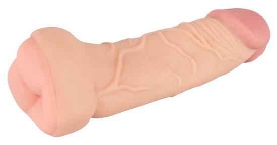 Nature Skin 2v1 návlek a masturbátor