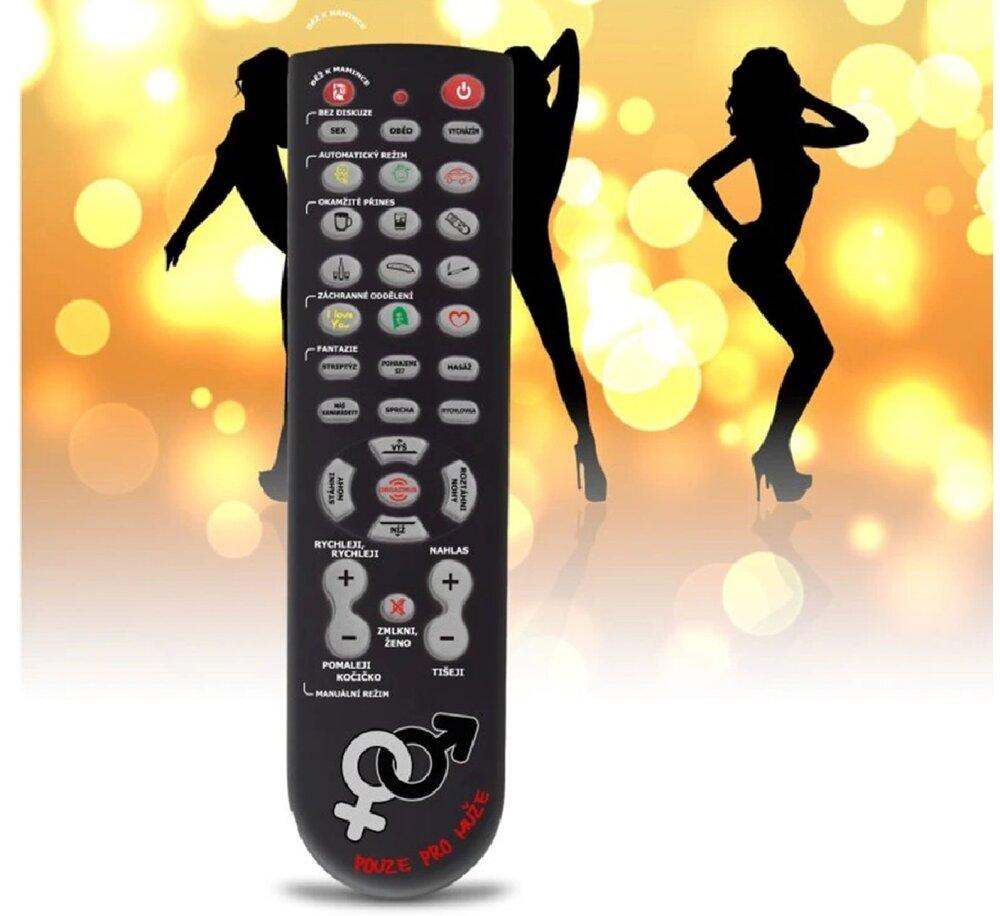 Mluvící dálkový ovladač Ovládej ženu
