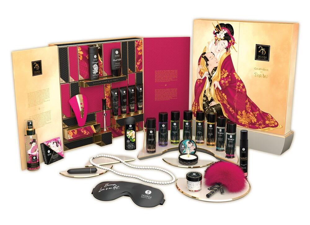 Shunga Exclusive 25-th anniversary desires calendar Shunga