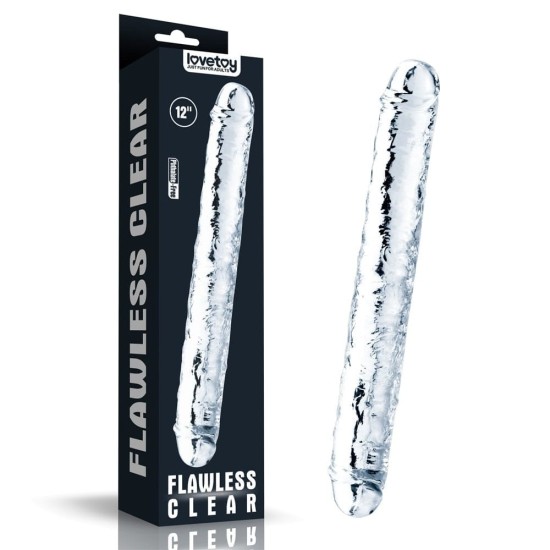 Láskyplné Čiré Dvojité Dildo