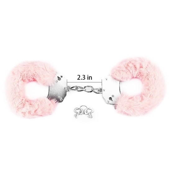 Fetish Pleasure Fluffy Pouta Růžová