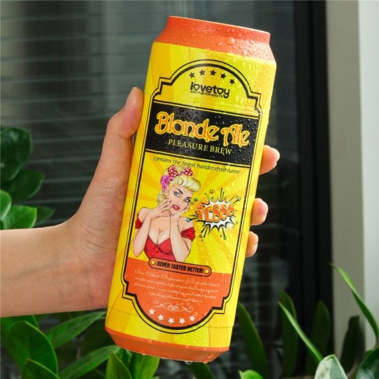 Pomůcka pro mastrubaci - světlé pivo