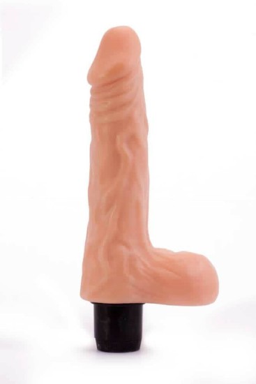 8" Real Feel Kyberskin vibrátor 10