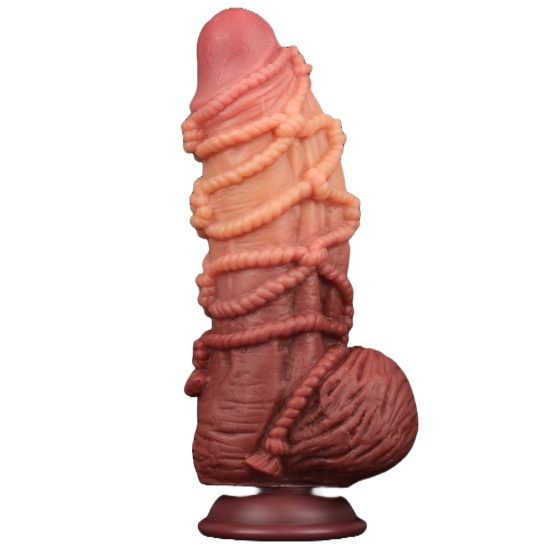 King size dvojvrstvý silikonový anální kolík