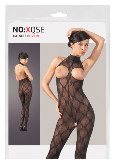 Catsuit s otevřeným poprsím