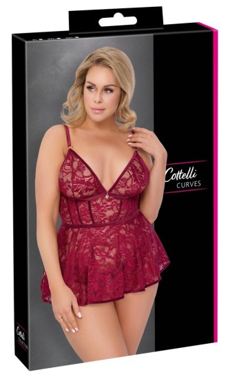 Babydoll červená