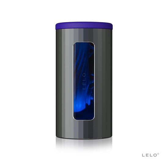 LELO F1S V2 Interaktivní masturbátor kovově šedá/tmavě modrá