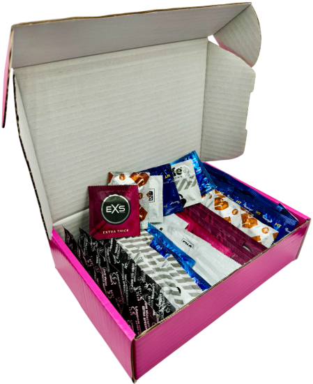 Sada zesílených kondomů – Strong & Safe pack (64 ks)