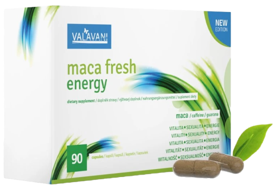 Maca Fresh Energy 90 kapslí
