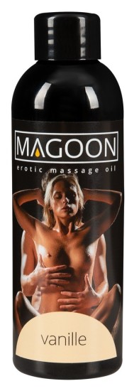 Erotický masážní olej vanilka 100 ml