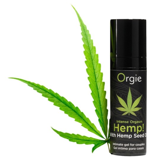 Orgie Intense Orgasm Hemp stimulační gel 15 ml