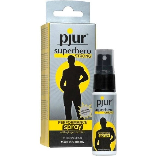 pjur Superhero Strong znecitlivující sprej na penis 20 ml