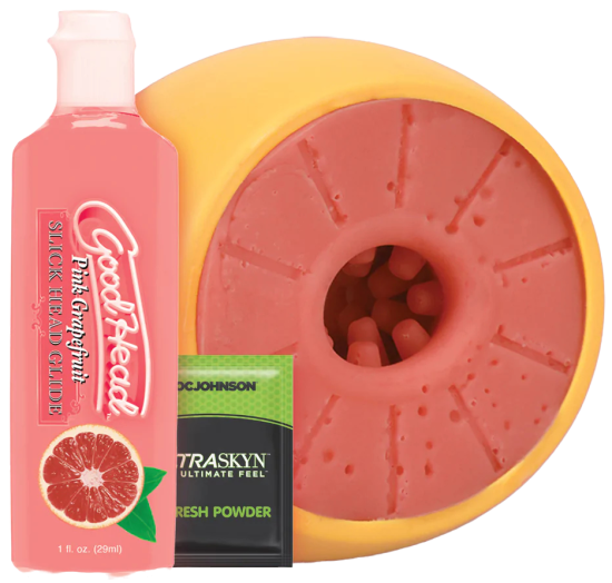 Doc Johnson Grapefruit Blowjob Set