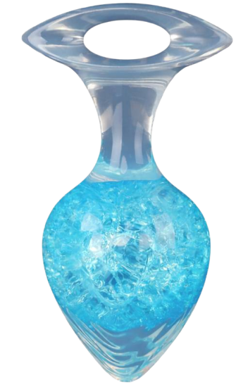 Anální kolík Blue Glimmer (8