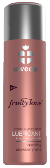 SWEDE Fruity Love Lubricant Sparkling Strawberry Wine 100 ml