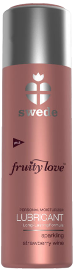 SWEDE Fruity Love Lubricant Sparkling Strawberry Wine 50 ml